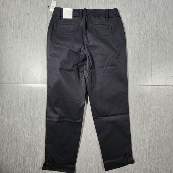 Talbot's The Perfect Crop Curvy Career Pants Trousers Women's Size 4. NWT - Picture 7 of 12